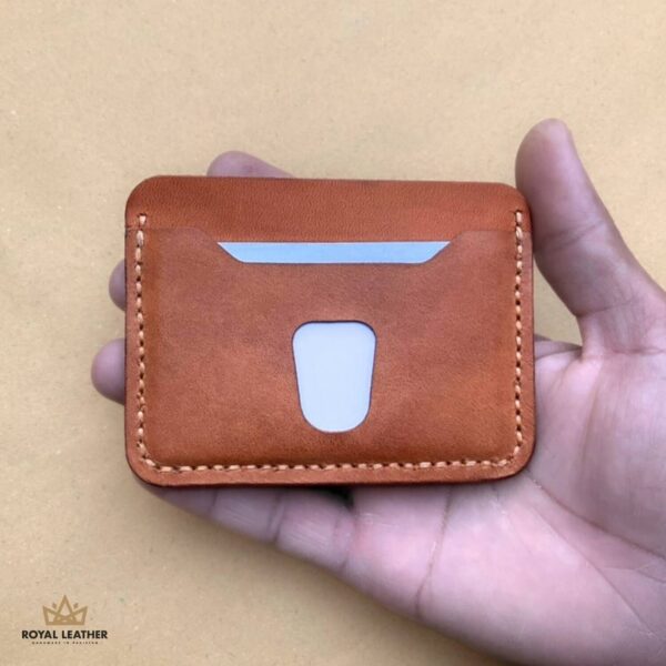 Card Holder Tan Color – Royalleather.pk2