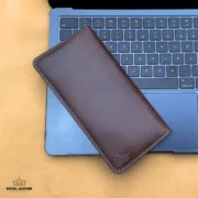 Long Card Wallet Brown 03 - Royalleather.pk