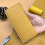 Long Card Wallet Yellow