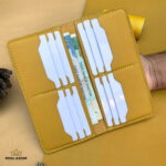 Long Card Wallet Yellow
