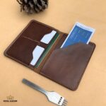 Passport Holder Brown