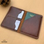 Passport Holder Brown