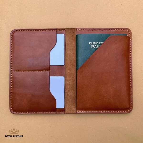 Passport Holder Tan