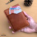 Passport Zipper Wallet Tan