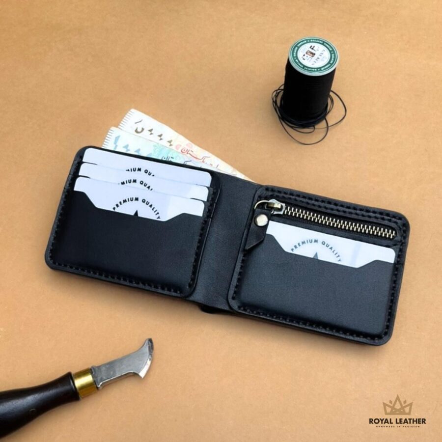 Bifold Zipper Wallet