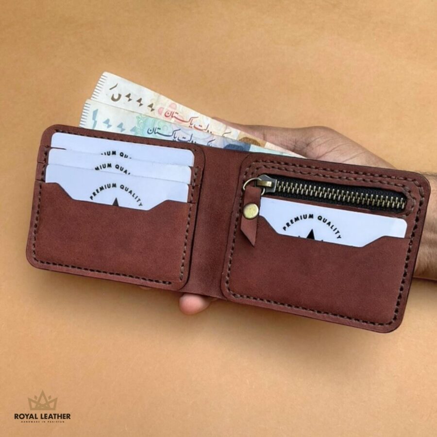 Bifold Zipper Wallet