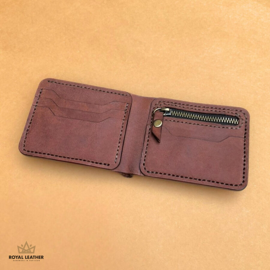 Bifold Zipper Wallet