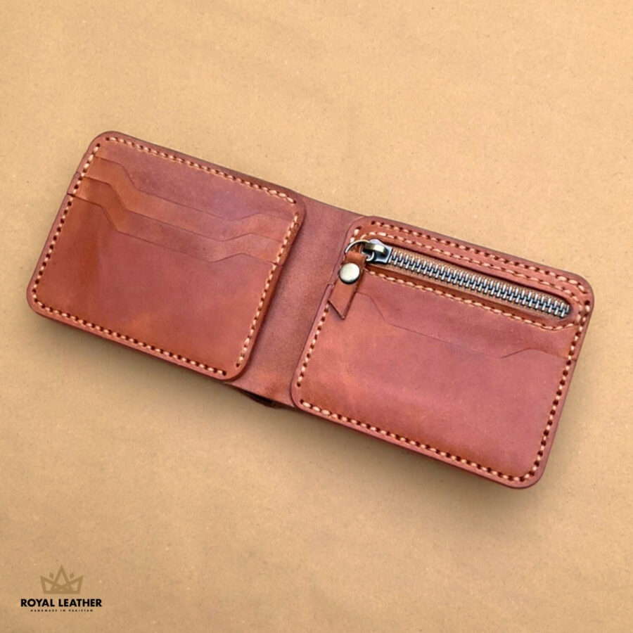 Bifold Zipper Wallet