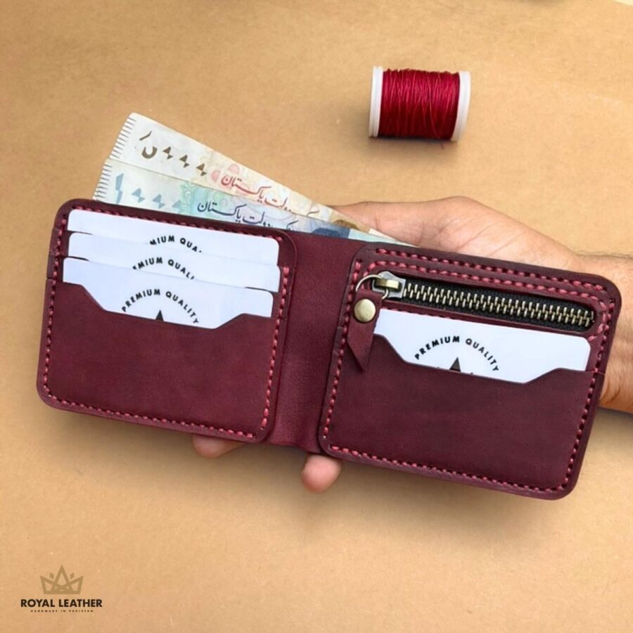 Bifold Zipper Wallet