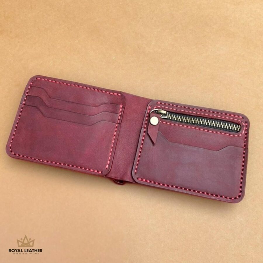 Bifold Zipper Wallet